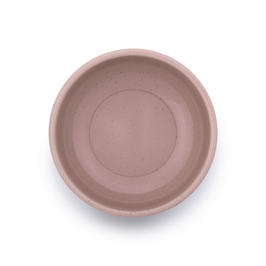 Rolled Enamelware Bowl dusty rose 01 Barebones.webp