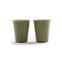 Enamel 2-Tone Tall Cup Set olive drab 03 Barebones.webp
