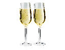 Set de verres de champagne Nesting GSI