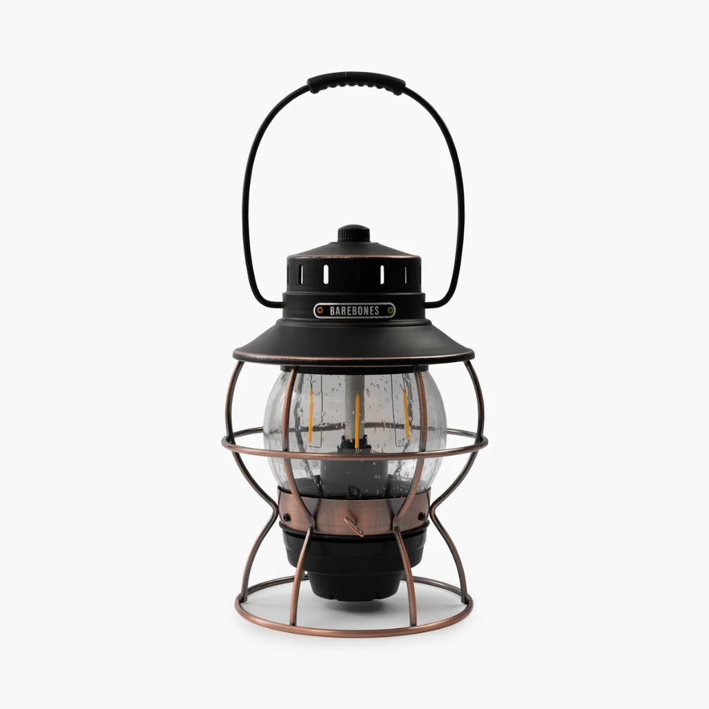 [LIV-280] Railroad Lantern Antique Bronze Barebones