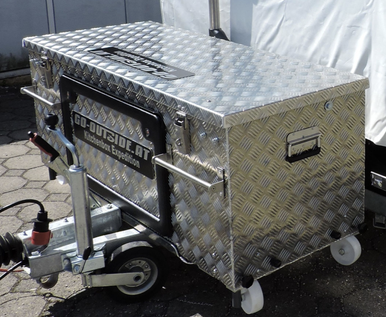 Go-outside Expedition 312 l transport box (black)