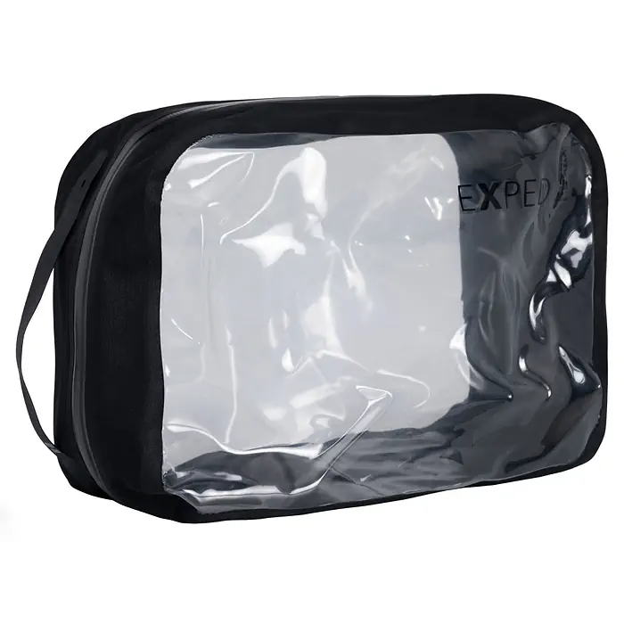 Sac de rangement Organizer Cube Clear black 6l Exped