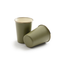 Enamel 2-tone Tall Cup Set Olive, Barebones