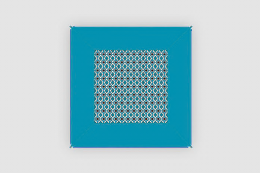 [9961701] Teppich BENT Zip-Carpet Farbe karibik hellblau