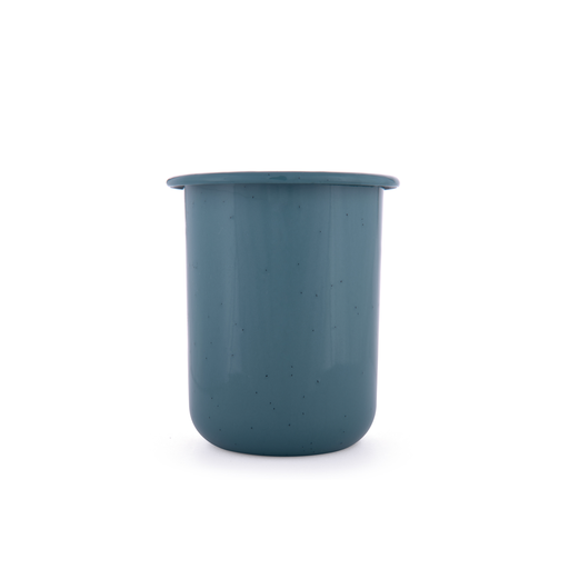 [CKW-1081] Gobelet Rolled Enamelware, smokey blue, Barebones