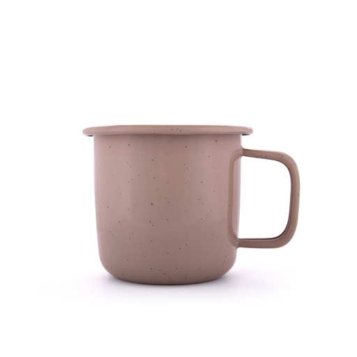 [CKW-1089] Rolled Enamelware Mug dusty rose Barebones